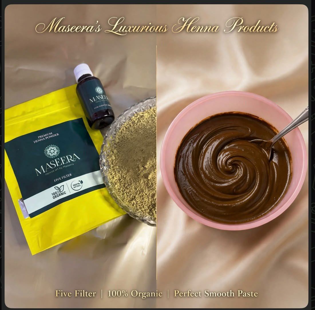 Maseera Five Filter Henna Paste